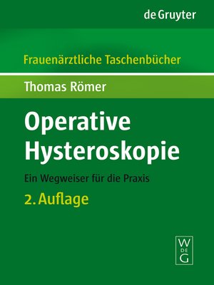 cover image of Operative Hysteroskopie